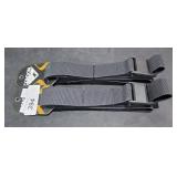 2 Condor black PDQ magnetic belts