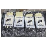 3 lots of 4 pair Ansi cut lvl A4 protective gloves