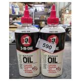 (2) 3-In-One multi-purpose oil