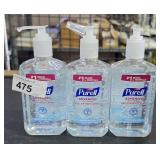 3 Purell hand sanitizer