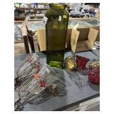 MISC GLASS HOLDERS- Metal Candle Holder w/