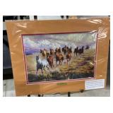 Framed matted copy/Print by Tim Cox