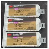 (3) 3M Scotch-Weld epoxy adhesive