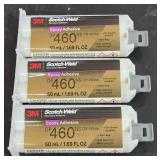 (3) 3M Scotch-Weld epoxy adhesive