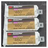 (3) 3M Scotch-Weld epoxy adhesive