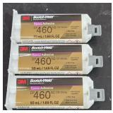 (3) 3M Scotch-Weld epoxy adhesive