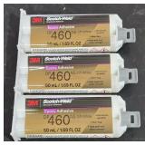 (3) 3M Scotch-Weld epoxy adhesive