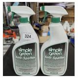 2 Simple Green anti-spatter
