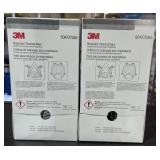 2 Lots 1Box ea 3M Respirator Cleaning Wipes