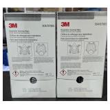 2 Lots 1Box ea 3M Respirator Cleaning Wipes