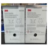 2 Lots 1Box ea 3M Respirator Cleaning Wipes