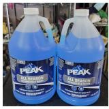 2 gallons Peak all season windshield wash