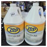 2 gallons Zep truck and trailer wash