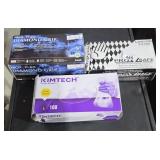 3 powder free disposable nitrile gloves