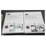 (2) lots 1 pk 3M 50 grit utility cloth sheet