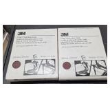 (2) lots 1 pk 3M 50 grit utility cloth sheet