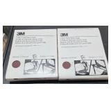 (2) lots 1 pk 3M 50 grit utility cloth sheet
