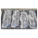 3 lots of 4 pair nylon/polyurethane gloves XXL