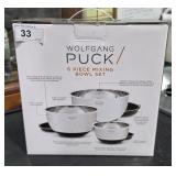Wolfgang Puck 6 pc Mixing Bowl Set  in Box