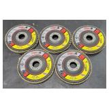5 CGW 4-1/2" x 7/8" flap discs