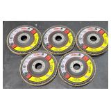 5 CGW 4-1/2" x 7/8" flap discs