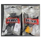 2 Lots 1ea KWA  ATP 23 Round Magazines