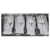 3 lots of 4 pair Ansi cut lvl A3 protective glove