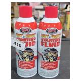 2 Hot-Shot starting fluid