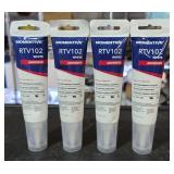 4 Tubes Momentive RTV Silicone Rubber Adhesive