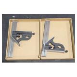 2 lots 1  Starrett machinist combination square