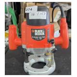 Black and Decker 1 3/4 HP plunge router