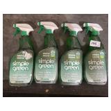 4 Lots 1ea  Simple Green