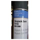 Skyjack dark gray.  1 lot of 3 cans