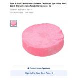 3 lots 1 bx  toilet deodorizer toss blockï¿½s cherry