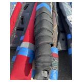 7 partial rolls of a upholstery fabric