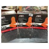 3 box of 200 pair foam ear plugs