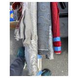 7 partial rolls of upholstery fabric