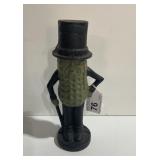Metal Planters Mr Peanut Bank 8" Tall