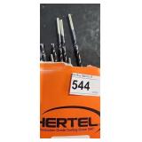 Hertel 8 Machine Drill Bits Her,127,COB, TIALN,S
