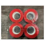 4 pk industrial vinyl tape red