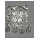 20 Silver Peace $1 Dollar Coins