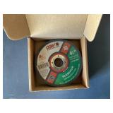 CGW abrasives 4.5ï¿½ grinding wheels. Box of 15