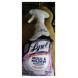 Lysol mold & mildew spray bottles.  1 lot of 3