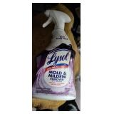 Lysol mold & mildew spray bottles.  1 lot of 3
