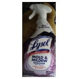 Lysol mold & mildew spray bottles.  1 lot of 3