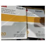 5Lots 1ea Gold abrasive sheets 50 Sheets ea