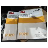 5Lots 1ea Gold abrasive sheets  50 Sheets ea