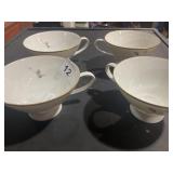 4 Ceramic Tea Cups Rosenthale Germany