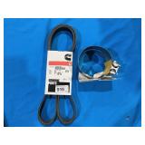 Clamp LAP joint and Dinius parts belt RIBBED