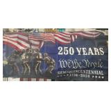 New Flag "250 Years We The People" 60" x 33"